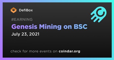 Genesis Mining on BSC
