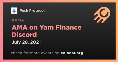 Yam Finance Discord'deki AMA etkinliği