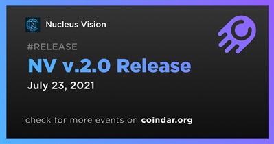 NV v.2.0 रिलीज