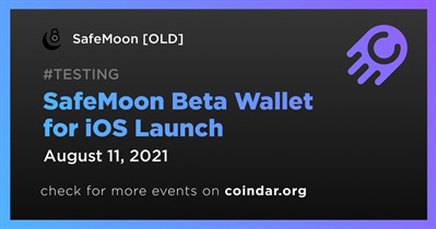 SafeMoon Beta Wallet for iOS Launch