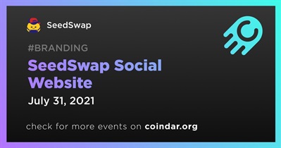 Site Social da SeedSwap