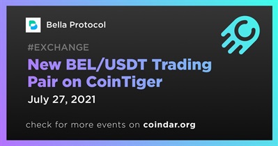 New BEL/USDT Trading Pair on CoinTiger