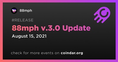 88mph v.3.0 Update