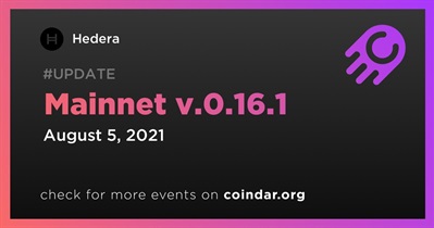 메인넷 v.0.16.1