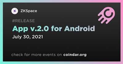 App v.2.0 para sa Android