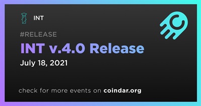 INT v.4.0 Release