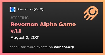 Revomon Alpha Game v.1.1