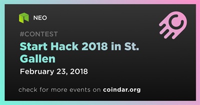 Inicie o Hack 2018 em St. Gallen