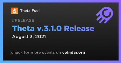 Theta v.3.1.0 Release