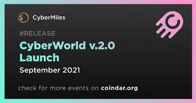 Lançamento do CyberWorld v.2.0