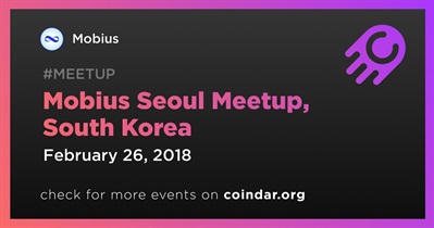 Mobius Seúl Meetup, Corea del Sur
