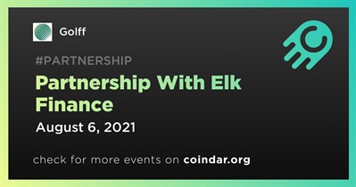 Partnership With Elk Finance