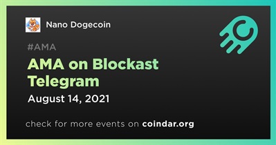 Blockast Telegram'deki AMA etkinliği