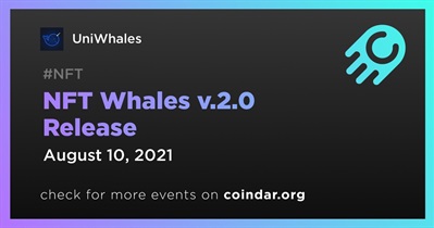 NFT Whales v.2.0 릴리스
