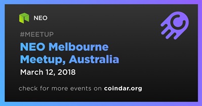NEO Melbourne Meetup, Australia