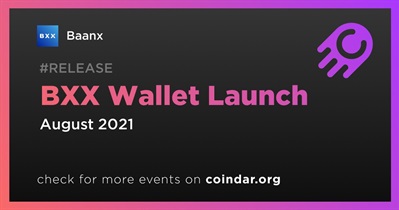 Lanzamiento de la billetera BXX
