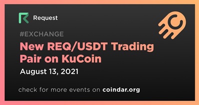 New REQ/USDT Trading Pair on KuCoin