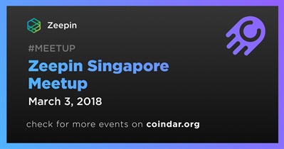 Zeepin Singapore Meetup