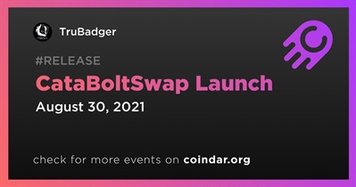 CataBoltSwap Launch