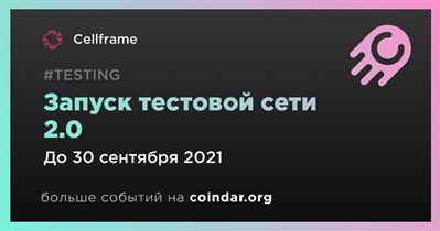 Запуск тестовой сети 2.0