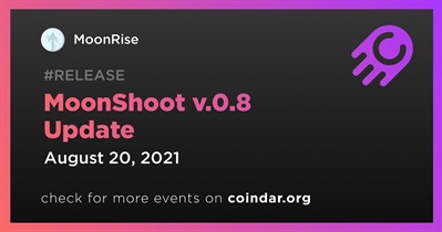 MoonShoot v.0.8 Update