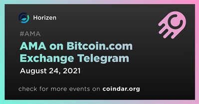 Bitcoin.com Exchange Telegram पर AMA