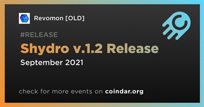 Shydro v.1.2 Release