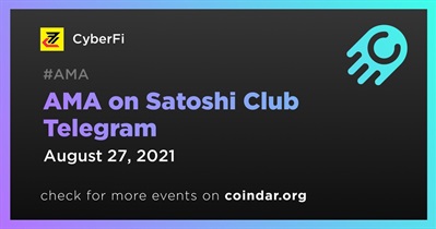 Satoshi Club Telegram의 AMA