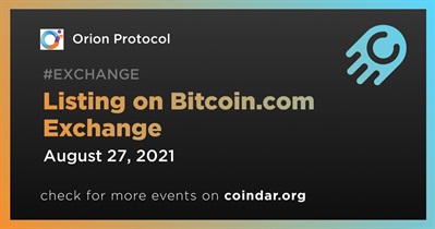 Lên danh sách tại Bitcoin.com Exchange