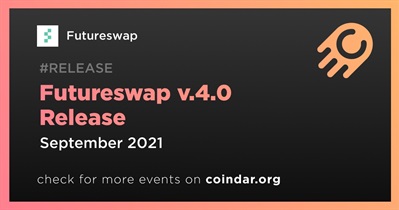 Lanzamiento de Futureswap v.4.0