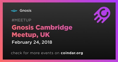 Gnosis Cambridge Meetup, 영국