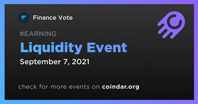 Liquidity Event