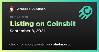 Listing on Coinsbit