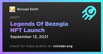 Lançamento Legends Of Bezogia NFT