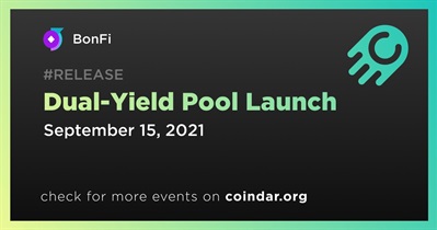 Dual-Yield Pool Launch