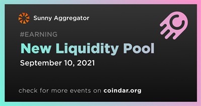 New Liquidity Pool