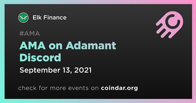 AMA em Adamant Discord