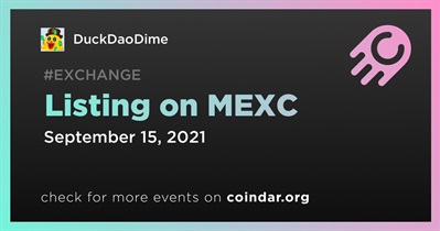 Listing on MEXC