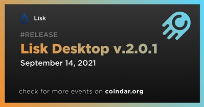 Lisk Desktop v.2.0.1
