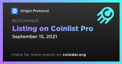 Listing on Coinlist Pro