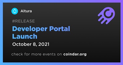 Developer Portal Launch