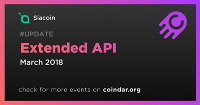 Extended API