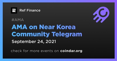 AMA sa Near Korea Community Telegram