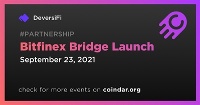 Lançamento da Ponte Bitfinex