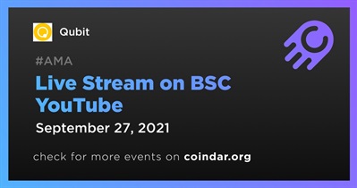 Live Stream on BSC YouTube