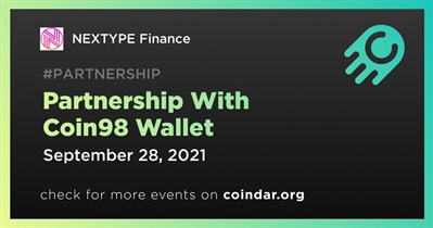 Partnership With Coin98 Wallet