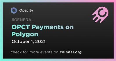 OPCT Payments on Polygon