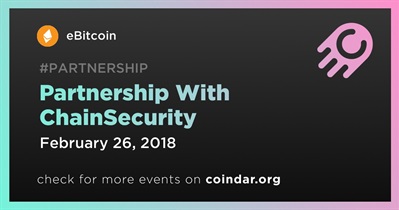 Partnership With ChainSecurity