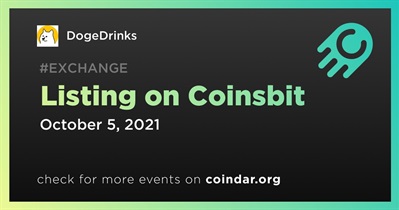 Listing on Coinsbit