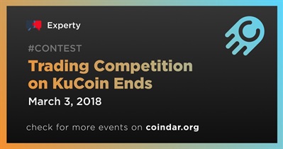 Trading Competition on KuCoin Ends